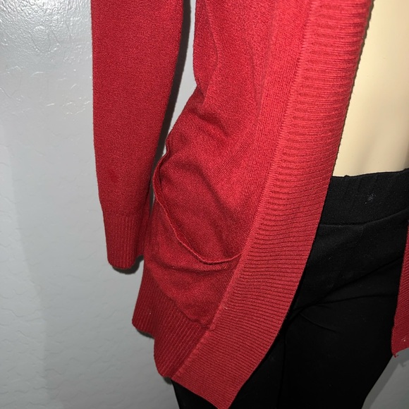 Rust Orange Cardigan - Picture 3 of 6